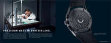 Laden Sie das Bild in den Galerie-Viewer, Porsche Design | 6023.4.02.005.07.2 | Novelty 1919 Globetimer UTC | All Black-Black | Automatik | COSC Chronometer | GMT | Datumsanzeige | Titan | Saphirglas | Swiss Made | NEU OVP | mit Box &amp; Papieren | COSC-Zertifikat | 2 Jahre Hersteller-Garantie