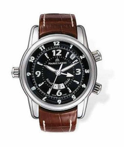 Maurice Lacroix Masterpiece Réveil Globe Ref. MP6388-SS001-330 | Automatik Herren-Armbanduhr | Alarm GMT Datum | NEU OVP | Swiss Made Automatik | 2 Jahre Garantie