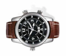 Laden Sie das Bild in den Galerie-Viewer, Maurice Lacroix Masterpiece Réveil Globe Ref. MP6388-SS001-330 | Automatik Herren-Armbanduhr | Alarm GMT Datum | NEU OVP | Swiss Made Automatik | 2 Jahre Garantie