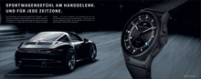 Laden Sie das Bild in den Galerie-Viewer, Porsche Design | 6023.4.02.005.07.2 | Novelty 1919 Globetimer UTC | All Black-Black | Automatik | COSC Chronometer | GMT | Datumsanzeige | Titan | Saphirglas | Swiss Made | NEU OVP | mit Box &amp; Papieren | COSC-Zertifikat | 2 Jahre Hersteller-Garantie
