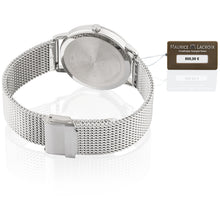 Laden Sie das Bild in den Galerie-Viewer, Maurice Lacroix Eliros Date GREEN | Damen-Armbanduhr Ø 40 mm | EL1118-SS006-620-1 | Milanaise-Edelstahlband | Grünes Zifferblatt | Saphirglas | Swiss Made | NEU OVP mit Box &amp; Papiere | 2 Jahre Hersteller-Garantie