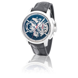 Maurice Lacroix Masterpiece Skeleton MP6028-SS001-090-2 | Herren Chronograph | Swiss Made Automatik | Saphirglas Leder | NEU OVP. | 2 Jahre Hersteller-Garantie