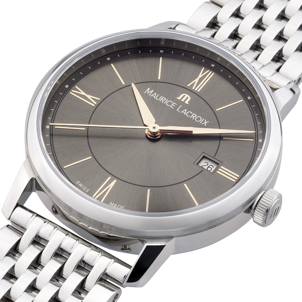 Maurice Lacroix | Eliros Date | EL1094-SS002-311-1 | Damen-Armbanduhr | Swiss Made | Saphirglas | Edelstahlband | NEU & OVP | mit Box & 2 Jahren Garantie