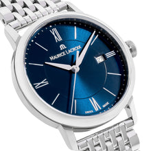 Laden Sie das Bild in den Galerie-Viewer, Maurice Lacroix Eliros Date EL1094-SS002-410-1 | Damenuhr Blau | Swiss Made Quarz | Edelstahlband Saphirglas | NEU