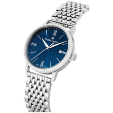 Laden Sie das Bild in den Galerie-Viewer, Maurice Lacroix Eliros Date EL1094-SS002-410-1 | Damenuhr Blau | Swiss Made Quarz | Edelstahlband Saphirglas | NEU