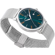 Laden Sie das Bild in den Galerie-Viewer, Maurice Lacroix Eliros Date GREEN | Damen-Armbanduhr Ø 40 mm | EL1118-SS006-620-1 | Milanaise-Edelstahlband | Grünes Zifferblatt | Saphirglas | Swiss Made | NEU OVP mit Box &amp; Papiere | 2 Jahre Hersteller-Garantie