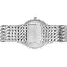 Laden Sie das Bild in den Galerie-Viewer, Maurice Lacroix Eliros Date GREEN Herren-Armbanduhr EL1118-SS002-120 Milanaise-Edelstahlband Zifferblatt weiß/grün Saphirglas Swiss Made NEU OVP. mit Box Papiere 2 Jahre Hersteller-Garantie