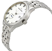 Laden Sie das Bild in den Galerie-Viewer, Maurice Lacroix Masterpiece Réserve de Marche MP6807-SS002-112-1 Automatik Herren-Armbanduhr mit Edelstahl-Band Gangreserveanzeige Datumsanzeige Swiss Made NEU OVP. mit Box Papiere Anleitung Garantiekarte 2 Jahre Hersteller-Garantie