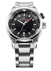 Maurice Lacroix Pontos S Diver PT6248-SS002-330-1 Automatik Herren Taucher Uhr Wasserdicht bis 600 Meter NEU OVP. mit Box Papiere 2 Jahre Hersteller-Garantie