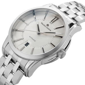 Maurice Lacroix Pontos Date Automatik Herrenuhr PT6148-SS002-130-1 | NEU & OVP | Mit Box, Papieren & 2 Jahren Herstellergarantie