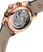 Laden Sie das Bild in den Galerie-Viewer, Tissot Chemin des Tourelles T139.462.36.298.00 | Automatic Chronograph Herrenuhr 42 mm | ETA Valjoux A05.231 | Gangreserve 68h | Roségold PVD | Saphirglas | Zifferblatt braun | Swiss Made | NEU OVP mit Box &amp; Papiere