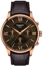 Laden Sie das Bild in den Galerie-Viewer, Tissot Chemin des Tourelles T139.462.36.298.00 | Automatic Chronograph Herrenuhr 42 mm | ETA Valjoux A05.231 | Gangreserve 68h | Roségold PVD | Saphirglas | Zifferblatt braun | Swiss Made | NEU OVP mit Box &amp; Papiere