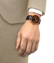 Laden Sie das Bild in den Galerie-Viewer, Tissot Chemin des Tourelles T139.462.36.298.00 | Automatic Chronograph Herrenuhr 42 mm | ETA Valjoux A05.231 | Gangreserve 68h | Roségold PVD | Saphirglas | Zifferblatt braun | Swiss Made | NEU OVP mit Box &amp; Papiere