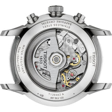 Laden Sie das Bild in den Galerie-Viewer, Tissot Chemin des Tourelles T139.462.11.038.00 | Automatic Chronograph Herrenuhr 42 mm | ETA Valjoux A05.231 | Gangreserve 68h | Edelstahl | Saphirglas | Zifferblatt silber | Swiss Made | NEU OVP mit Box &amp; Papiere