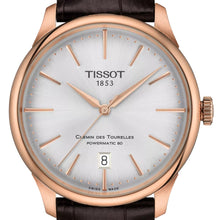 Laden Sie das Bild in den Galerie-Viewer, Tissot Chemin des Tourelles Powermatic 80 T139.807.36.031.00 | Automatik Herrenuhr 39 mm | 80h Gangreserve | Roségold | Saphirglas | Swiss Made | NEU &amp; OVP