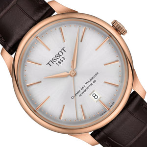 Tissot Chemin des Tourelles Powermatic 80 T139.807.36.031.00 | Automatik Herrenuhr 39 mm | 80h Gangreserve | Roségold | Saphirglas | Swiss Made | NEU & OVP