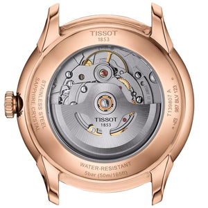 Tissot Chemin des Tourelles Powermatic 80 T139.807.36.031.00 | Automatik Herrenuhr 39 mm | 80h Gangreserve | Roségold | Saphirglas | Swiss Made | NEU & OVP