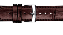 Laden Sie das Bild in den Galerie-Viewer, Tissot Carson Premium Powermatic80 | T122.407.16.031.00 | Herrenuhr | Swiss Made Automatik | 80h Gangreserve | Saphirglas | Lederband braun | Zifferblatt silber | NEU OVP mit Box &amp; Garantiekarte
