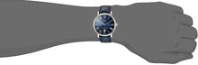 Laden Sie das Bild in den Galerie-Viewer, Tissot Carson Premium Powermatic80 T122.407.16.043.00 Herren-Armbanduhr Swiss Made ETA Automatik 80 Stunden Gangreserve Saphirglas Lederband blau Zifferblatt blau mit Box Papiere Garantiekarte 2 Jahre Hersteller-Garantie