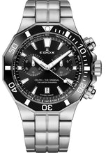 Laden Sie das Bild in den Galerie-Viewer, Edox Delfin | 10112-3NM-NIN | Chronograph Herren Uhr Ø 43 mm | Edelstahl Saphirglas 200m Swiss Made | NEU OVP Box Papiere 2 Jahre Garantie