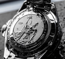 Laden Sie das Bild in den Galerie-Viewer, Edox Skydiver Neptunian | 80120-3NM-NIN | Automatic 44 mm Black Dial | Edelstahlband Keramik 1000m | Swiss Made Deep Sea Toolwatch | NEU OVP Full Set 2 Jahre Garantie
