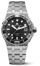 Laden Sie das Bild in den Galerie-Viewer, Maurice Lacroix Aikon Venturer ∅ 38 mm | AI6057-SSL22-330-1 | Automatik Herrenuhr | Taucheruhr 300 m | Edelstahlband | Saphirglas | NEU OVP mit Box &amp; Papieren | 2 Jahre Hersteller-Garantie
