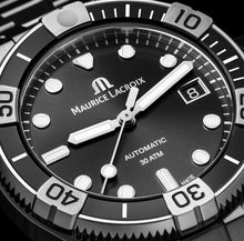 Laden Sie das Bild in den Galerie-Viewer, Maurice Lacroix Aikon Venturer ∅ 38 mm | AI6057-SSL22-330-1 | Automatik Herrenuhr | Taucheruhr 300 m | Edelstahlband | Saphirglas | NEU OVP mit Box &amp; Papieren | 2 Jahre Hersteller-Garantie