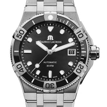 Laden Sie das Bild in den Galerie-Viewer, Maurice Lacroix Aikon Venturer ∅ 38 mm | AI6057-SSL22-330-1 | Automatik Herrenuhr | Taucheruhr 300 m | Edelstahlband | Saphirglas | NEU OVP mit Box &amp; Papieren | 2 Jahre Hersteller-Garantie