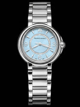 Laden Sie das Bild in den Galerie-Viewer, Maurice Lacroix Fiaba Colours Edition Diamonds FA1104-SS002-E20-1 | Damenuhr Ø 32 mm | Blaues Zifferblatt | 46 Diamanten | Swiss Made | NEU OVP | 2 Jahre Herstellergarantie