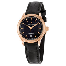 Laden Sie das Bild in den Galerie-Viewer, Maurice Lacroix Les Classiques Automatique Date | LC6003-PG101-330 | Damenuhr Ø 28 mm | 18K Rotgold massiv | Swiss Made | Saphirglas | Krokolederband | Neu &amp; OVP | Box &amp; Papiere | 2 Jahre Garantie