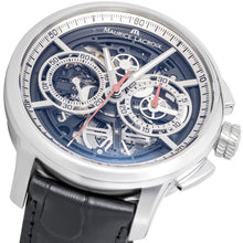Laden Sie das Bild in den Galerie-Viewer, Maurice Lacroix Masterpiece Skeleton MP6028-SS001-090-2 | Herren Chronograph | Swiss Made Automatik | Saphirglas Leder | NEU OVP. | 2 Jahre Hersteller-Garantie