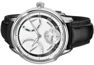 Maurice Lacroix Masterpiece Manufacture MP7268-SS001-110 Calendrier Rétrograde Herren-Armbanduhr | Rétrograde Datumsanzeige | Gangreserveanzeige | Saphirglas | Swiss Made | NEU OVP | mit Box & Papiere | 2 Jahre Garantie