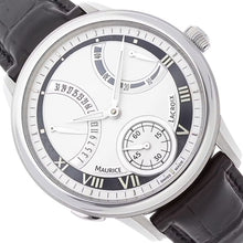 Laden Sie das Bild in den Galerie-Viewer, Maurice Lacroix Masterpiece Manufacture MP7268-SS001-110 Calendrier Rétrograde Herren-Armbanduhr | Rétrograde Datumsanzeige | Gangreserveanzeige | Saphirglas | Swiss Made | NEU OVP | mit Box &amp; Papiere | 2 Jahre Garantie