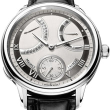 Laden Sie das Bild in den Galerie-Viewer, Maurice Lacroix Masterpiece Manufacture MP7268-SS001-110 Calendrier Rétrograde Herren-Armbanduhr | Rétrograde Datumsanzeige | Gangreserveanzeige | Saphirglas | Swiss Made | NEU OVP | mit Box &amp; Papiere | 2 Jahre Garantie