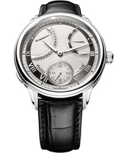 Laden Sie das Bild in den Galerie-Viewer, Maurice Lacroix Masterpiece Manufacture MP7268-SS001-110 Calendrier Rétrograde Herren-Armbanduhr | Rétrograde Datumsanzeige | Gangreserveanzeige | Saphirglas | Swiss Made | NEU OVP | mit Box &amp; Papiere | 2 Jahre Garantie