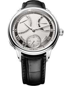 Maurice Lacroix Masterpiece Manufacture MP7268-SS001-110 Calendrier Rétrograde Herren-Armbanduhr | Rétrograde Datumsanzeige | Gangreserveanzeige | Saphirglas | Swiss Made | NEU OVP | mit Box & Papiere | 2 Jahre Garantie