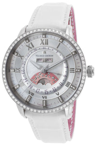 Maurice Lacroix Masterpiece Phases de Lune Diamonds MP6428-SD501-17E | Damen-Armbanduhr Automatik mit 74 + 35 echten Diamanten | NEU OVP mit Box & Papieren | 2 Jahre Garantie