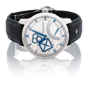Maurice Lacroix Masterpiece Square Wheel Rétrograde MP6058-SS001-110-1 | Herren-Armbanduhr | Automatik mit Manufaktur-Kaliber Swiss Made | Exklusives Design | Saphirglas | NEU OVP. mit Box & Garantie