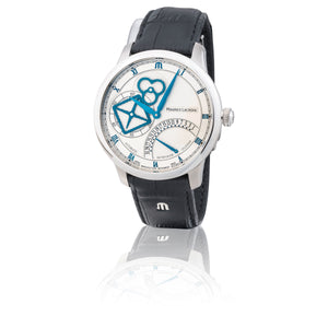 Maurice Lacroix Masterpiece Square Wheel Rétrograde MP6058-SS001-110-1 | Herren-Armbanduhr | Automatik mit Manufaktur-Kaliber Swiss Made | Exklusives Design | Saphirglas | NEU OVP. mit Box & Garantie