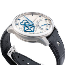 Laden Sie das Bild in den Galerie-Viewer, Maurice Lacroix Masterpiece Square Wheel Rétrograde MP6058-SS001-110-1 | Herren-Armbanduhr | Automatik mit Manufaktur-Kaliber Swiss Made | Exklusives Design | Saphirglas | NEU OVP. mit Box &amp; Garantie