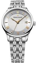 Laden Sie das Bild in den Galerie-Viewer, Maurice Lacroix Masterpiece Tradition Automatique Date MP6407-SS002-112-1 Herren-Armbanduhr Automatik Ø 38 mm Swiss Made Saphirglas NEU OVP. mit Box Papiere 2 Jahre Hersteller-Garantie