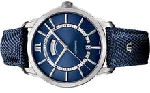 Laden Sie das Bild in den Galerie-Viewer, Maurice Lacroix Pontos Day Date PT6358-SS004-431-4 | Automatik Herrenuhr Swiss Made | Edelstahlgehäuse Zifferblatt Blau Saphirglas | NEU OVP | Box &amp; Papiere