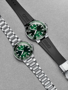 Oris Aquis Date 41,5 mm 01 733 7766 4157-07 8 22 05PEB Automatik Herren-Taucheruhr Edelstahlband Saphirglas Swiss Made NEU OVP Box Papiere Garantie