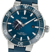Laden Sie das Bild in den Galerie-Viewer, Oris Aquis Small Second Date 01 743 7733 4155-07 4 24 69EB Automatik Herren-Taucheruhr 500m NEU OVP