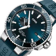 Laden Sie das Bild in den Galerie-Viewer, Oris Aquis Small Second Date 01 743 7733 4155-07 4 24 69EB Automatik Herren-Taucheruhr 500m NEU OVP