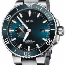 Laden Sie das Bild in den Galerie-Viewer, Oris Aquis Small Second Date 01 743 7733 4155-07 8 24 05PEB Automatik Herren-Taucheruhr 500m NEU OVP