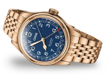 Laden Sie das Bild in den Galerie-Viewer, Oris Big Crown Pointer Date 01 754 7741 3165-07 8 20 01 | Automatik Herrenuhr Ø 40 mm | Full Bronze &amp; Blue Dial | Zeigerdatum Saphirglas | NEU OVP Box &amp; Papiere bis 3 Jahre Garantie