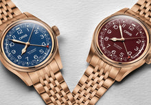 Laden Sie das Bild in den Galerie-Viewer, Oris Big Crown Pointer Date 01 754 7741 3165-07 8 20 01 | Automatik Herrenuhr Ø 40 mm | Full Bronze &amp; Blue Dial | Zeigerdatum Saphirglas | NEU OVP Box &amp; Papiere bis 3 Jahre Garantie