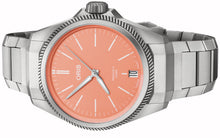 Laden Sie das Bild in den Galerie-Viewer, Oris Big Crown ProPilot X Calibre 400 01 400 7778 7158-07 7 20 01TLC | Automatik Herrenuhr 39 mm Titan | Salmon Dial | 5 Tage Gangreserve | Garantie 10 Jahre