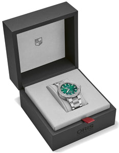 Oris Aquis Date X Bracenet 01 733 7730 4137-07 8 24 05PEB | 43,5 mm Automatik Herren-Taucheruhr | Edelstahlband Saphirglas Swiss Made Special Version | NEU OVP Box Papiere Garantie